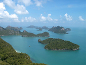 Angthong National Marine Park (Available by speedboat or local tour boat)