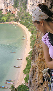 Rock climbing by King Climber